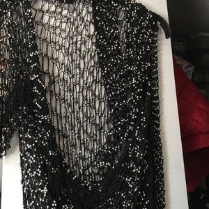 Grace Jones Style Maxi Length See thru coat/dress